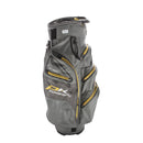 PowaKaddy Dri Tech Cart Bag - Grey/Yellow