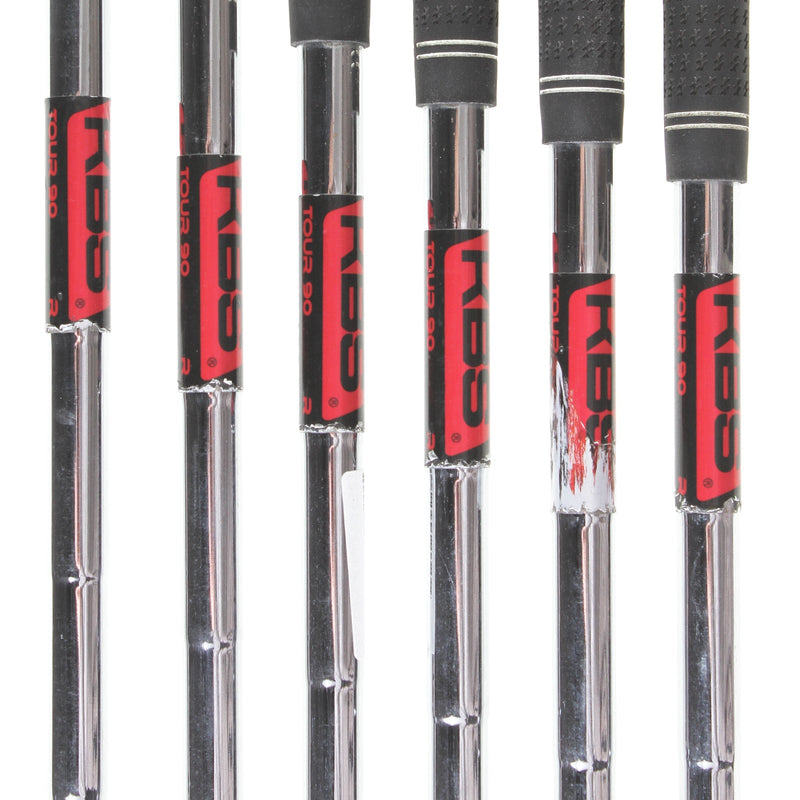 Cobra Speedzone Steel Mens Right Hand Irons 6-GW Regular - KBS Tour 90