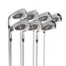 Titleist T400 Graphite Mens Left Hand Irons 6-PW+43*+49* Regular - Fubuki MV Series 55
