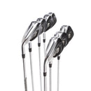 Titleist T400 Graphite Mens Left Hand Irons 6-PW+43*+49* Regular - Fubuki MV Series 55