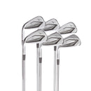 Mizuno JPX 923 Hot Metal Pro Steel Mens Left Hand Irons 5-PW Stiff - Dynamic Gold 120 s300