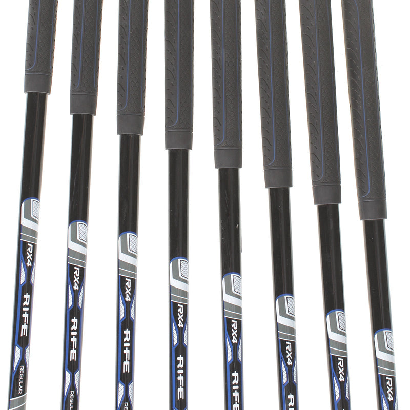 Rife RX4 Graphite Mens Right Hand Irons 4-SW Standard Regular - Rife RX4