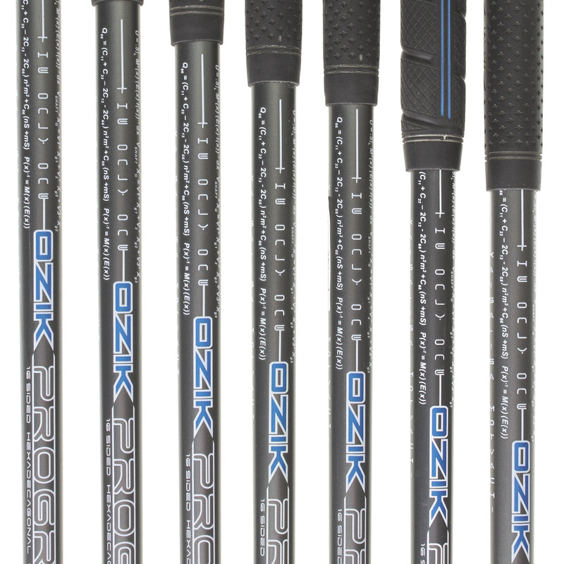 Callaway Steelhead XR Graphite Mens Right Hand Irons 6-SW 1* Upright Regular - Ozik Program F 15 60