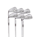 Wilson Model CB Steel Mens Left Hand Irons 5-PW 3* Upright Regular - KBS Tour 105