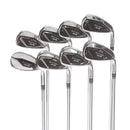 TaylorMade M4 Graphite Mens Right Hand Irons 4-SW Standard Regular - KBS Max 85