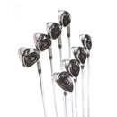 TaylorMade M4 Graphite Mens Right Hand Irons 4-SW Standard Regular - KBS Max 85