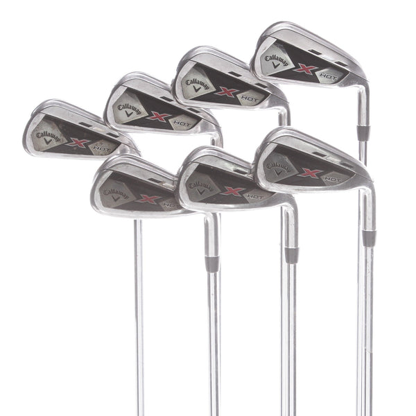 Callaway X Hot Steel Mens Right Hand Irons 4-PW Regular - Speed Step 85