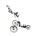 ClicGear Rovic 3-Wheel Push Trolley - White
