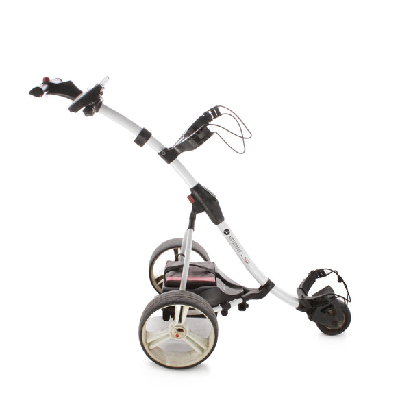 Motocaddy S1 3-Wheel Electric Trolley 18 Hole Lead Acid - White