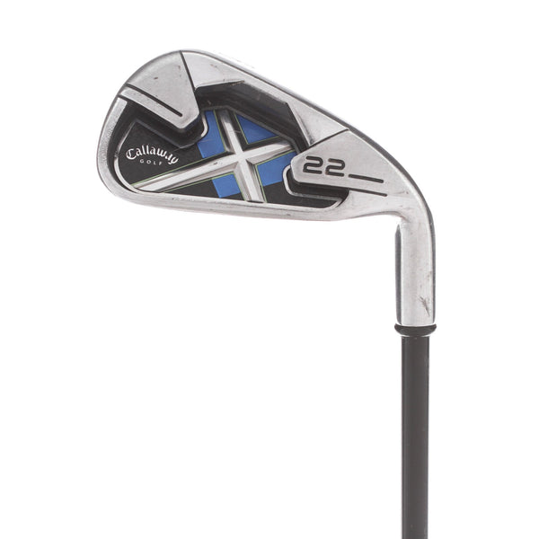 Callaway X22 Graphite Mens Right Hand 6 Iron Standard Regular - Callaway Mid Low Torque / Mid Kick / 75G