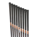 TaylorMade Burner LCG Graphite Mens Right Hand Irons 3-SW Regular - TaylorMade Bubble 2 Shaft R-80