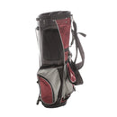 Wilson Stand Bag - Claret/Black/Grey