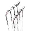 Sub 70 699 Steel Mens Right Hand Irons 4-AW 2* Flat Regular - KBS Tour 110