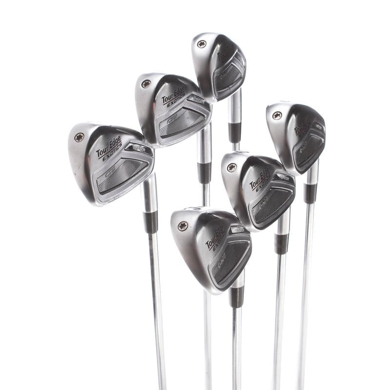 Tour Edge Exotics C721 Steel Mens Right Hand Irons 5-PW Regular - True Temper Elevate 95