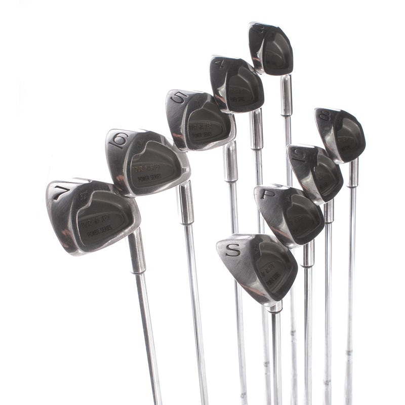 Howson Tour Master Power Series Steel Mens Right Hand Irons 3-SW Regular - True Temper