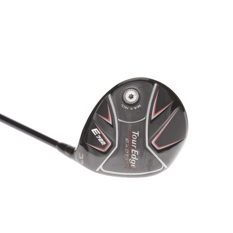 Tour Edge Exotics E722 Graphite Mens Right Hand Fairway 3 Wood 15* Stiff - Ventus 6