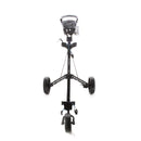 Ben Sayers D3 3-Wheel Push Trolley - Black