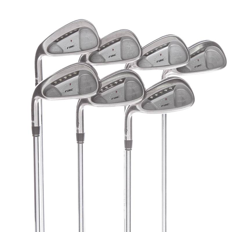 TaylorMade RAC OS Steel Mens Left Hand Irons 3-9 Regular - TaylorMade R