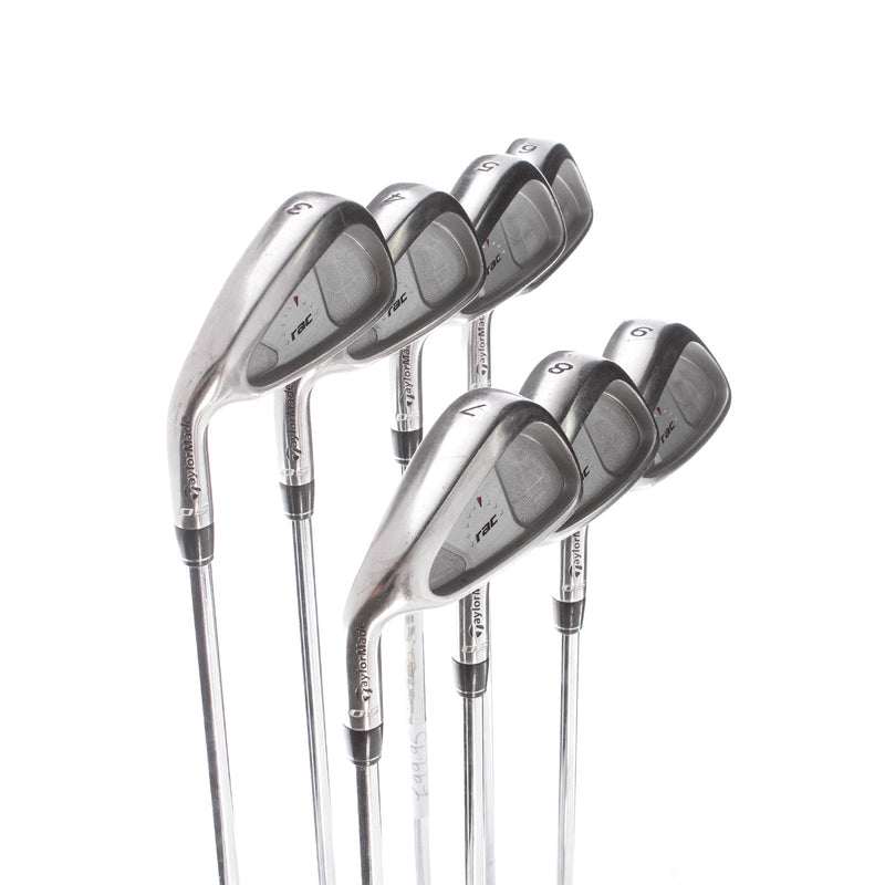 TaylorMade RAC OS Steel Mens Left Hand Irons 3-9 Regular - TaylorMade R