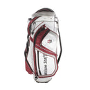 Wilson Staff Cart Bag - White/Clart/Black
