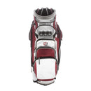 Wilson Staff Cart Bag - White/Clart/Black