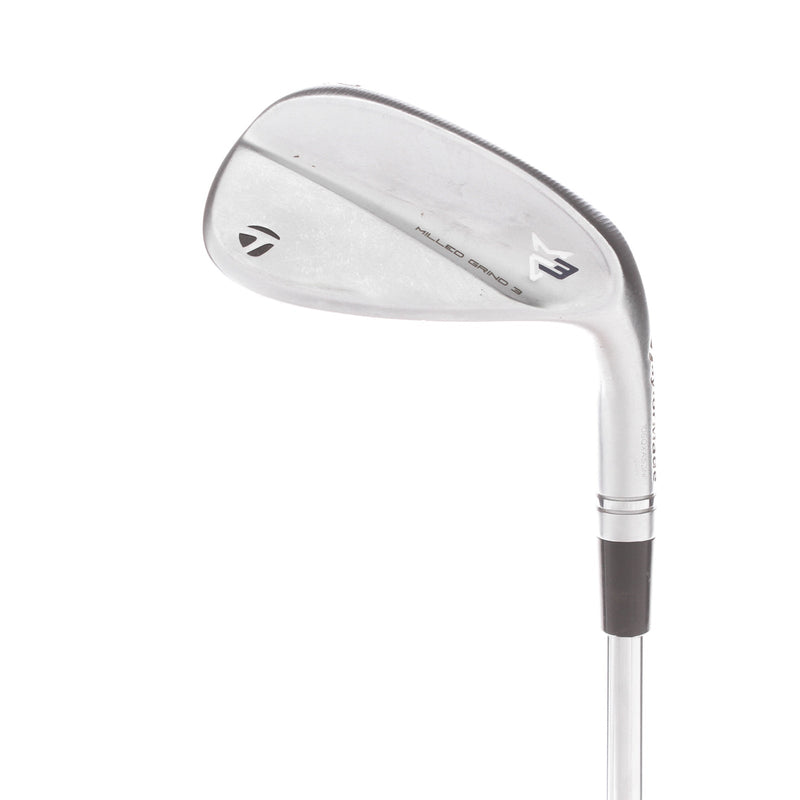 TaylorMade Milled Grind 3 Steel Mens Right Hand Gap Wedge 50* 9 Bounce SB Grind Stiff - True Temper Dynamic Gold S200
