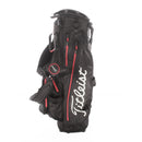 Titleist Stadry Stand Bag - Black/Red