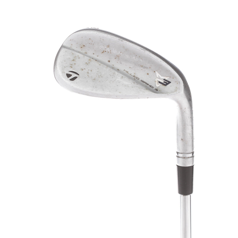 TaylorMade Milled Grind 2 Steel Mens Right Hand Gap Wedge 52* 9 Bounce SB Grind Stiff - Project X Rifle 6.0