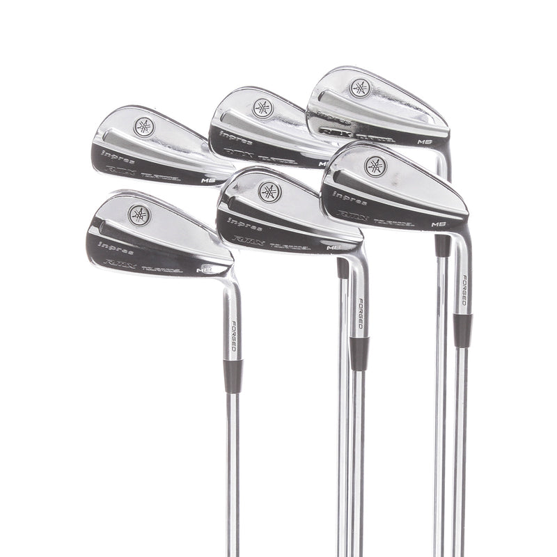 Yamaha Inpres RMX MB Steel Mens Right Hand Irons 5-PW Stiff - True Temper Dynamic Gold S200
