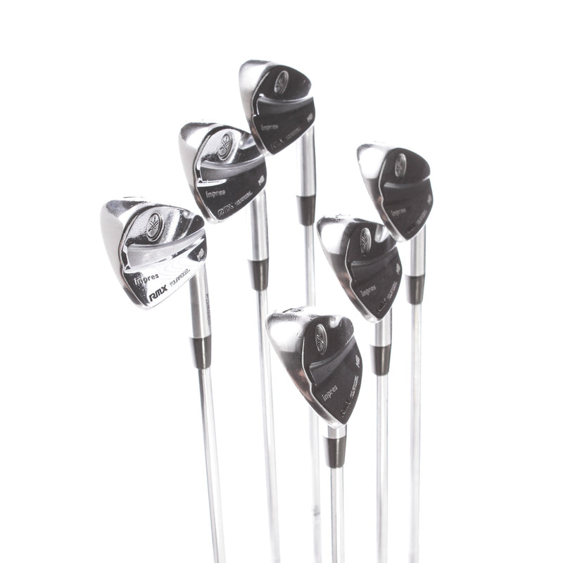 Yamaha Inpres RMX MB Steel Mens Right Hand Irons 5-PW Stiff - True Temper Dynamic Gold S200