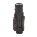 TaylorMade Cart Bag - Black/White/Red