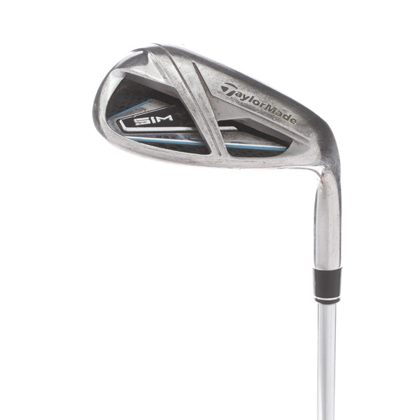 TaylorMade Sim Max Steel Mens Right Hand Lob Wedge Stiff - KBS Max 85