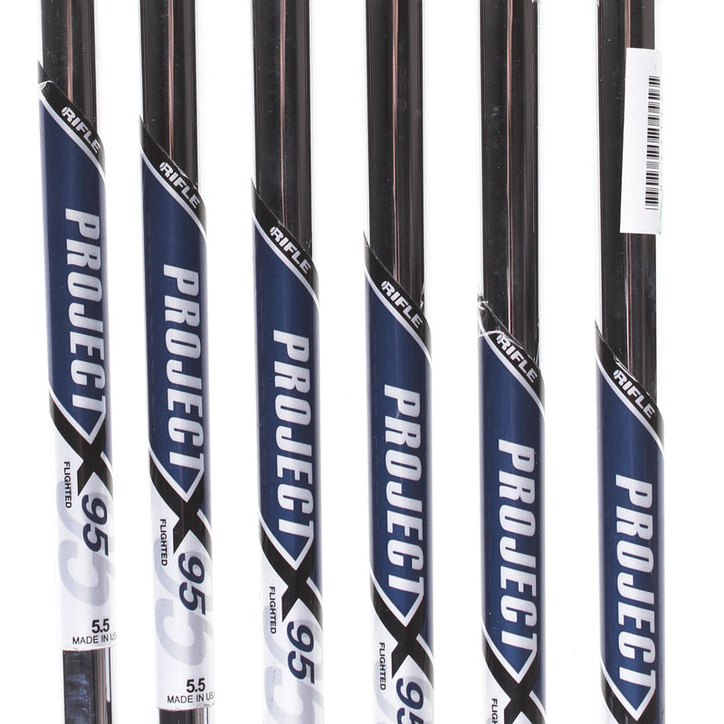 Callaway X Hot Pro Steel Mens Right Hand Irons 5-PW Regular - Project X Rifle 5.5