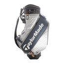 TaylorMade Qi10 Cart Bag - Grey/Blue/White