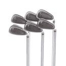 Wilson Staff Deep Red Steel Mens Right Hand Irons 5-PW Regular - Wilson Fat Shaft