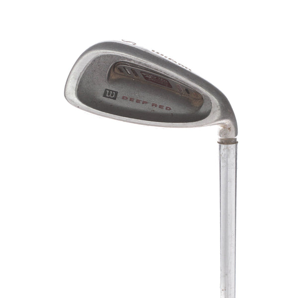 Wilson Deep Red Steel Mens Right Hand Sand Wedge Regular - Wilson Fat Shaft