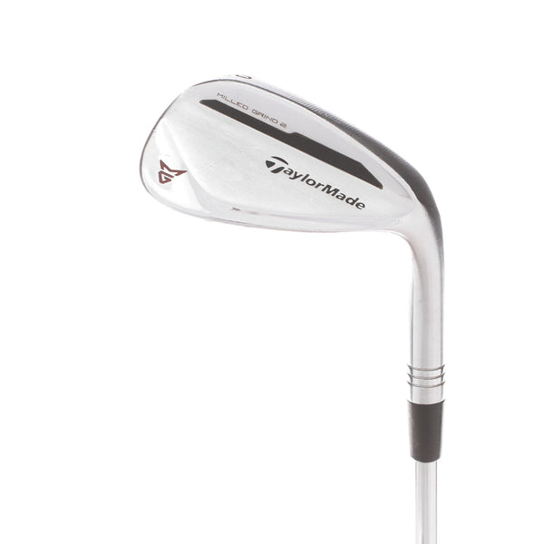 TaylorMade Milled Grind 2 Steel Mens Right Hand Lob Wedge 60* 10 Bounce SB Grind Stiff - Dynamic Gold S200