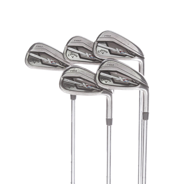 Callaway XR Pro Steel Mens Right Hand Irons 5-9 Stiff - KBS