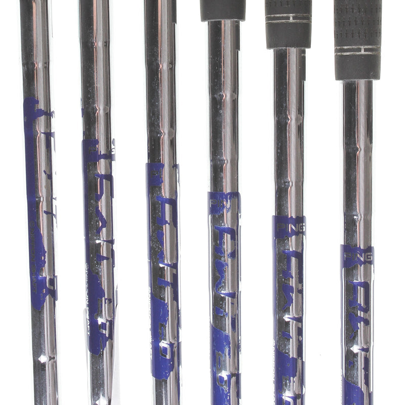 Ping i500 Steel Mens Right Hand Irons 5-PW 1* Flat Regular - Ping AWT 2.0