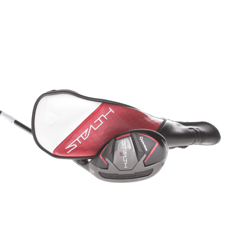 TaylorMade Stealth 2 Graphite Mens Right Hand 4 Hybrid 22* Stiff - Ventus TR HB 7