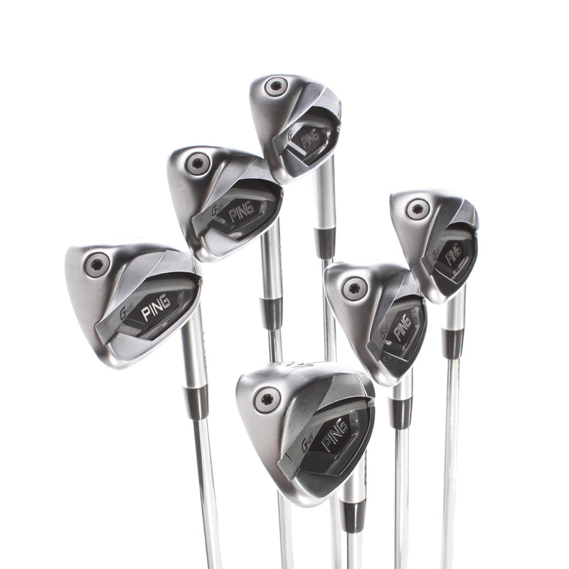 Ping G425 Steel Mens Right Hand Irons 5-PW Blue Dot Regular - Ping AWT 2.0