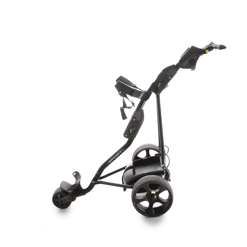 PowaKaddy Sport 3-Wheel Electric Trolley Frame Only - Black