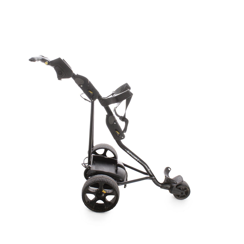 PowaKaddy Sport 3-Wheel Electric Trolley Frame Only - Black