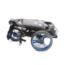 Axglo TriLite 3 3-Wheel Push Trolley - Black/Blue