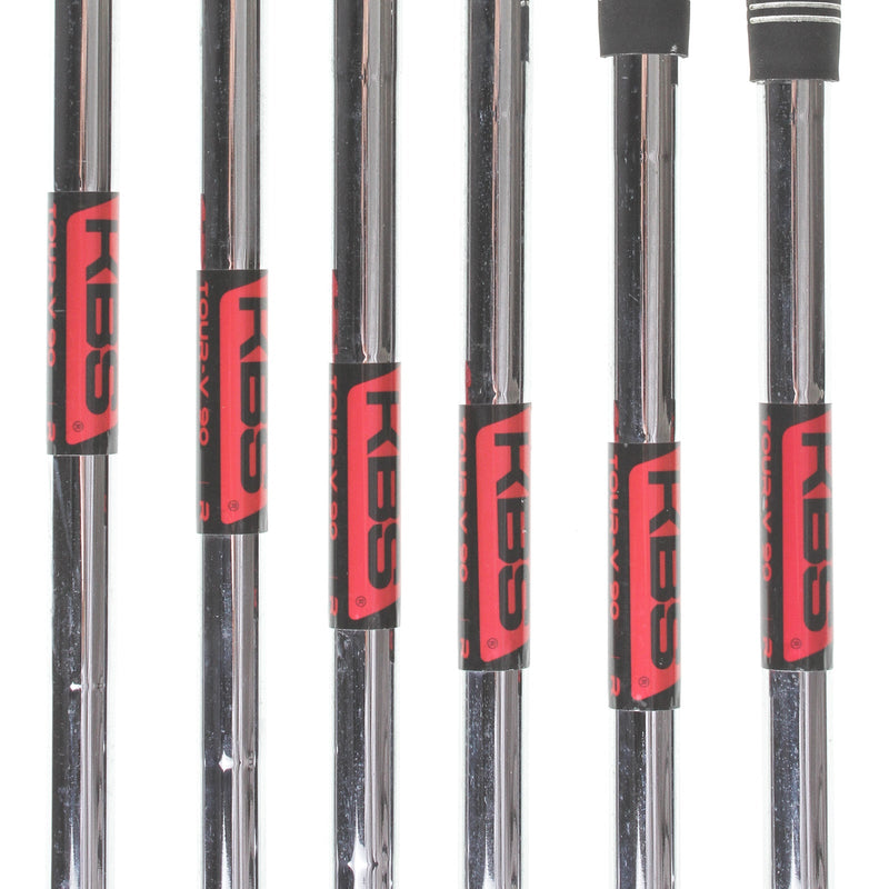 Cobra F9 Speedback Steel Mens Right Hand Irons 5-PW Regular - KBS Tour-V 90