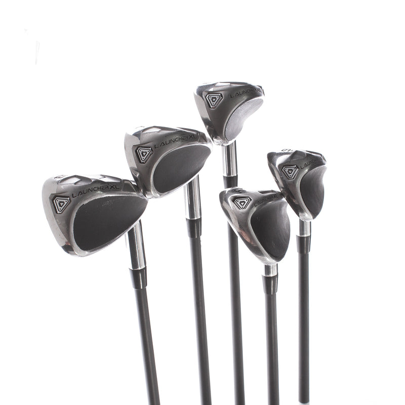 Cleveland Launcher XL Halo Graphite Mens Right Hand Irons 6-PW Senior - Project X Cypher Fifty 5.0