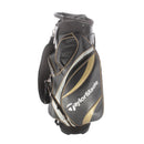 TaylorMade Cart Bag - Black/White/Gold