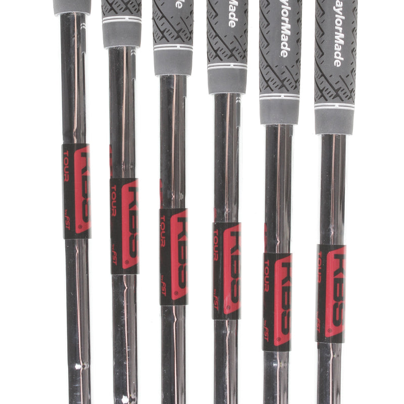 TaylorMade P7MC Steel Mens Right Hand Irons 5-PW Stiff - KBS Tour