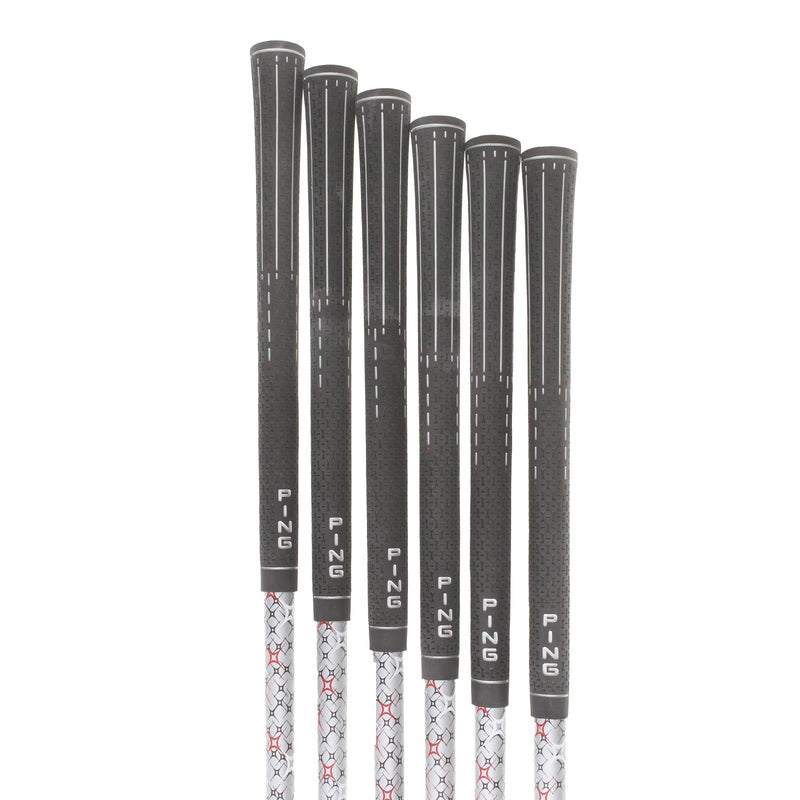Ping G25 Graphite Mens Right Hand Irons 5-PW Black Dot Regular - Ping TFC 189