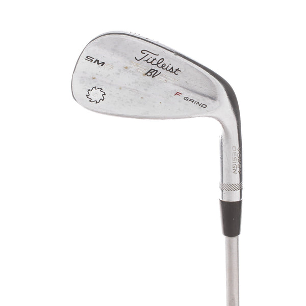 Titleist Vokey SM6 Steel Mens Right Hand Pitching Wedge 46* 8 Bounce F Grind Extra Stiff - KBS Tour C-Taper 130
